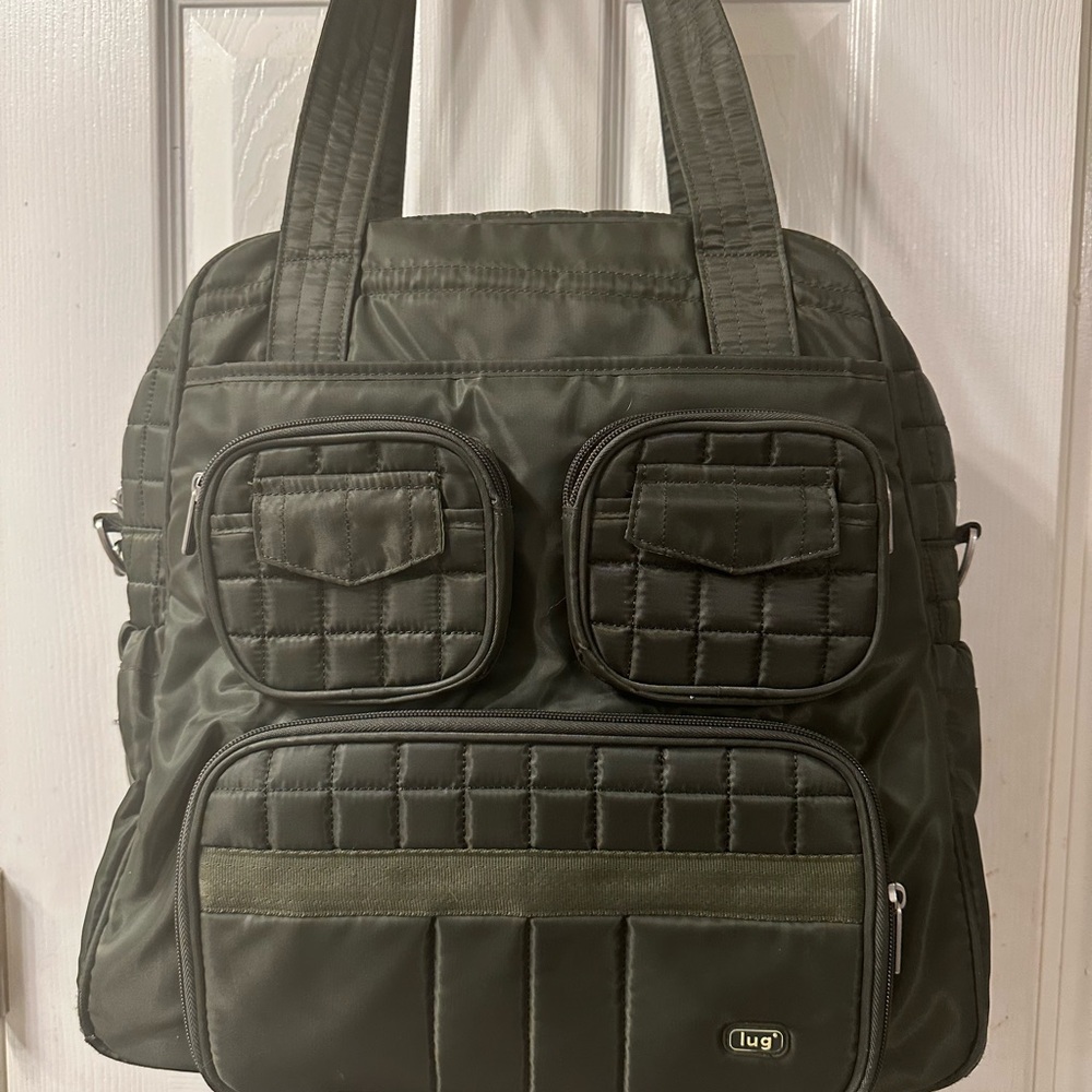 LUG Puddle Jumper Travel Multipurpose Nylon Bag...Olive Green